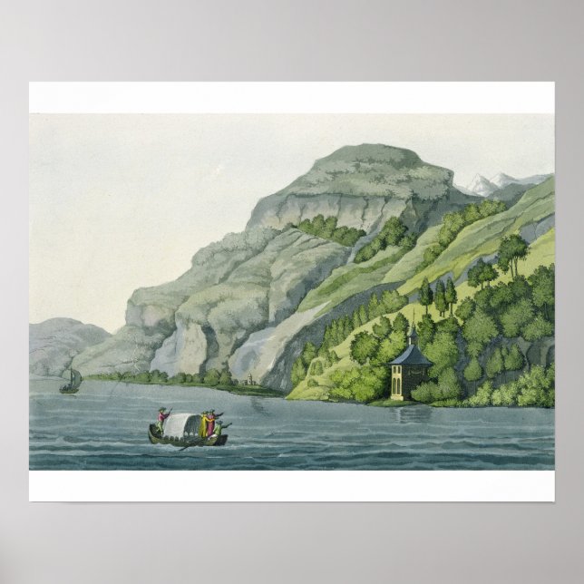 Pôster Capela de William Tell, da 'Alfândega do Vario (Frente)