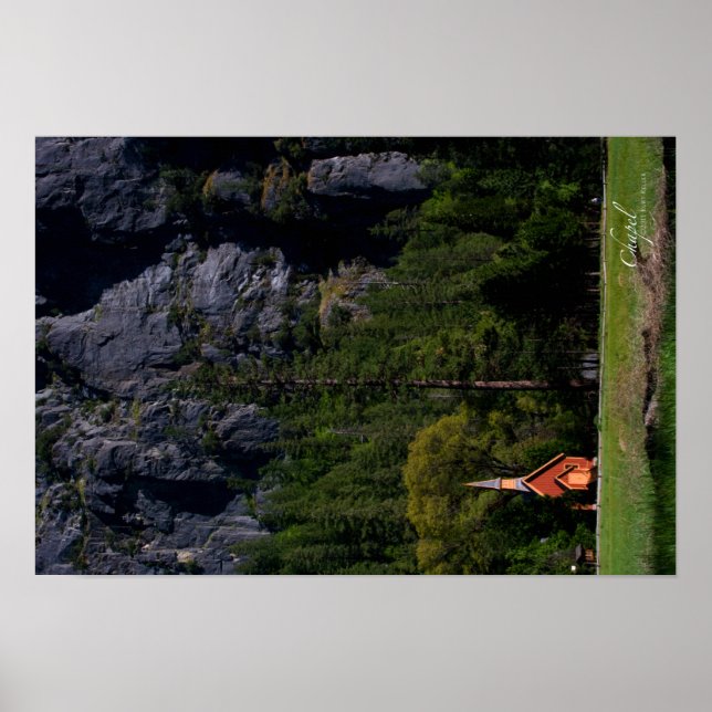 Pôster Capela em Yosemite (Frente)