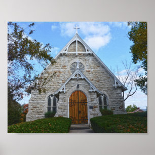 Poster Capela Memorial do Fort Leavenworth, Kansas