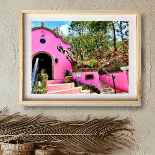 Poster Capela Mexicana Rosa