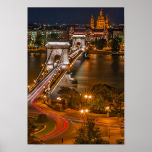 Pôster Capital Budapest de Europa Hungria