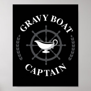 Poster Capitão da Barco de Molho Divertido Molho de Ação