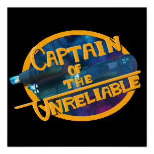 Pôster Capitão do Não-confiável