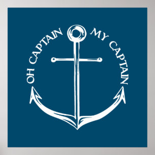 Poster Capitão Meu Capitão