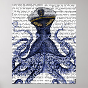 Pôster Capitão Octopus