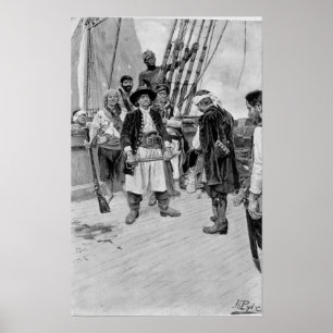 Pôster Capitão Tongrelow pegou a maior ilustração