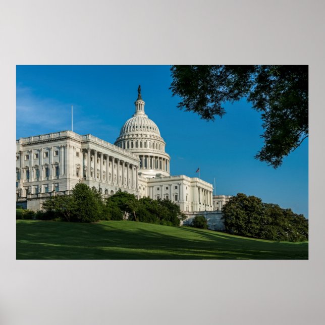 Poster Capitol Building West View (Frente)