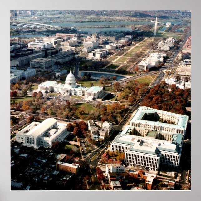 Poster Capitol Hill DC (Frente)