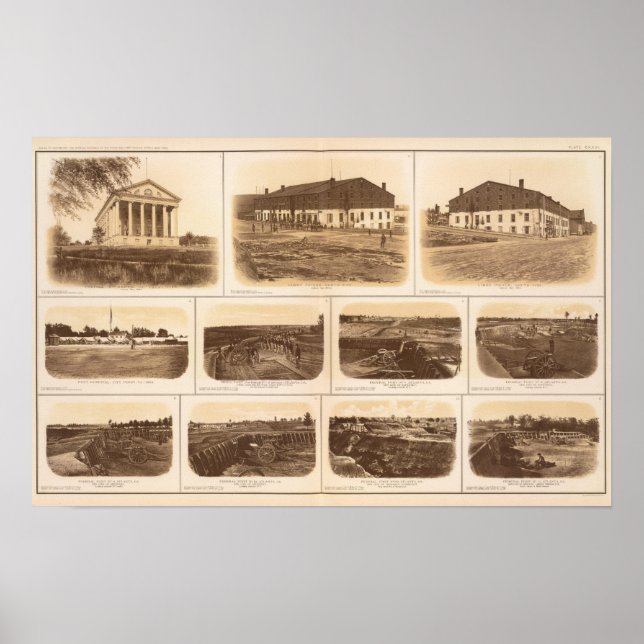 Pôster Capitol, Prisão de Richmond Libby (Frente)