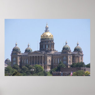 Poster Capitólio de Des Moines