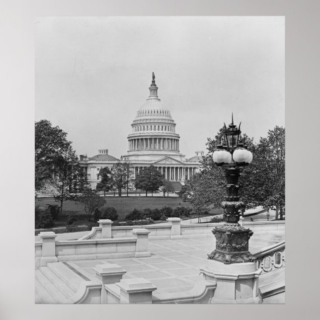 Pôster Capitólio dos Estados Unidos (Frente)