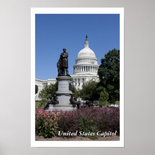 Pôster Capitólio dos Estados Unidos
