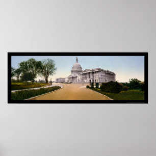 Poster Capitólio dos Estados Unidos em Washington, C.C.