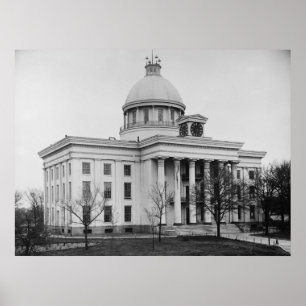 Poster Capitólio Estatal do Alabama