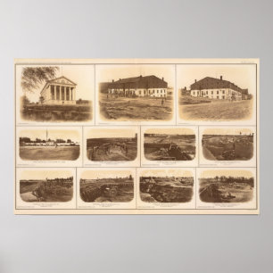 Pôster Capitólio, prisão de Richmond Libby