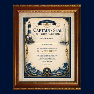 Poster Capítulo 2 Por Que Nós Desviamos Certificado do Ca