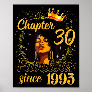 Poster Capítulo 30 Fabuloso Desde 1995 30º Aniversário Mu