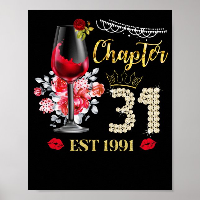 Poster Capítulo 31 Anos EST 1991 31ª Rosa vermelha de Ani (Frente)