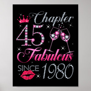 Poster Capítulo 45 Fabuloso desde 1980 45º presente de an