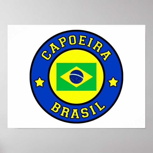 Poster Capoeira Brasil (Frente)