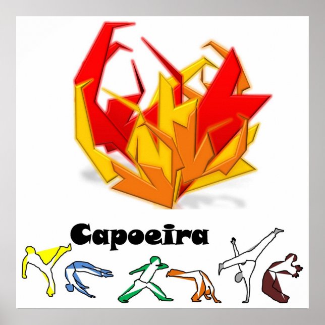 poster capoeira fogo (Frente)