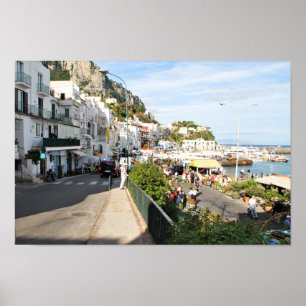 Poster Capri, Italia, fotografia, arte