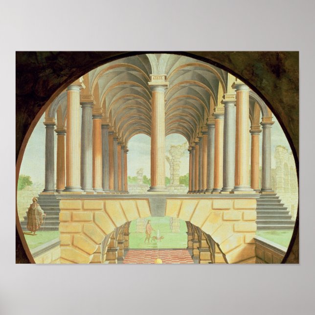 Pôster Capricho arquitetônico (Frente)