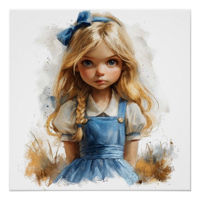 Pôster Capricho Vertiginoso de Alice: Capricho do País da (Frente)