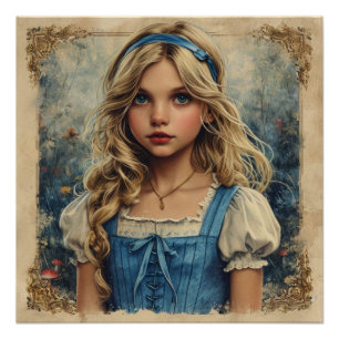 Pôster Caprichos Curiosos de Alice: Fantasia do País das