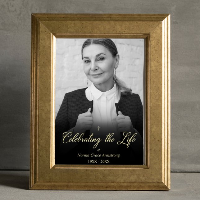 Poster Caprichoso Celebrando a Vida Foto Funeral (Criador carregado)