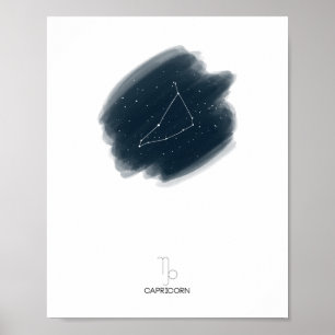 Poster Capricorn Zodiac