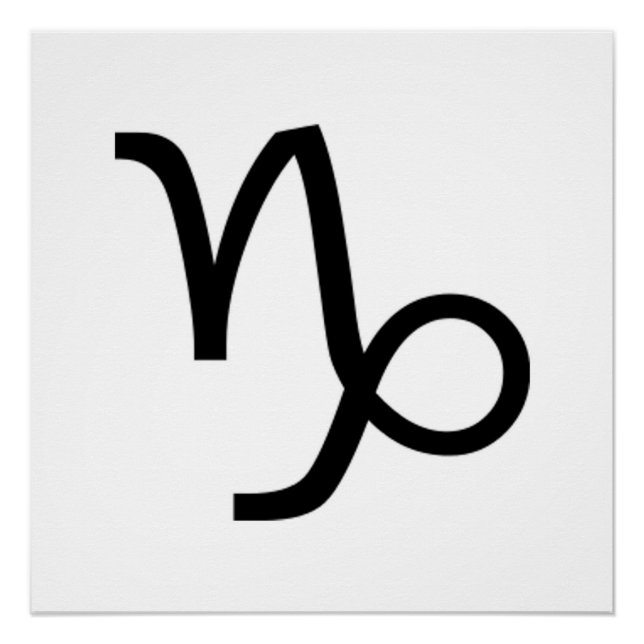 Pôster Capricórnio (Frente)