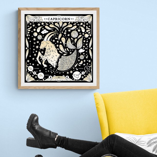 Poster Capricórnio: O Conquistador Galáctico (Criador carregado)
