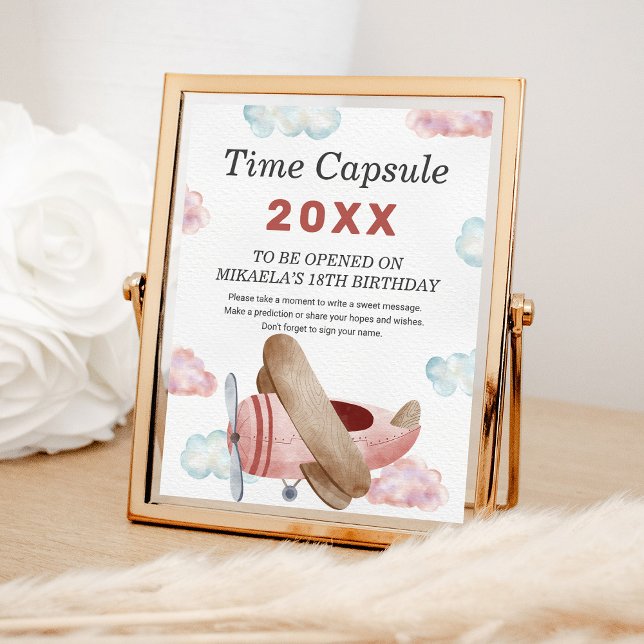 Poster Cápsula Horária do primeiro aniversario do Avião R (Criador carregado)