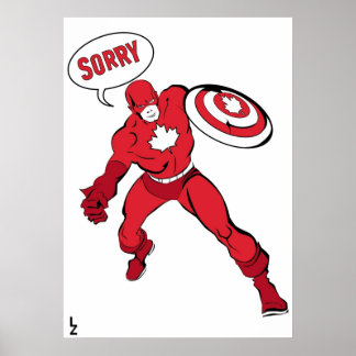 Poster Captain Canada