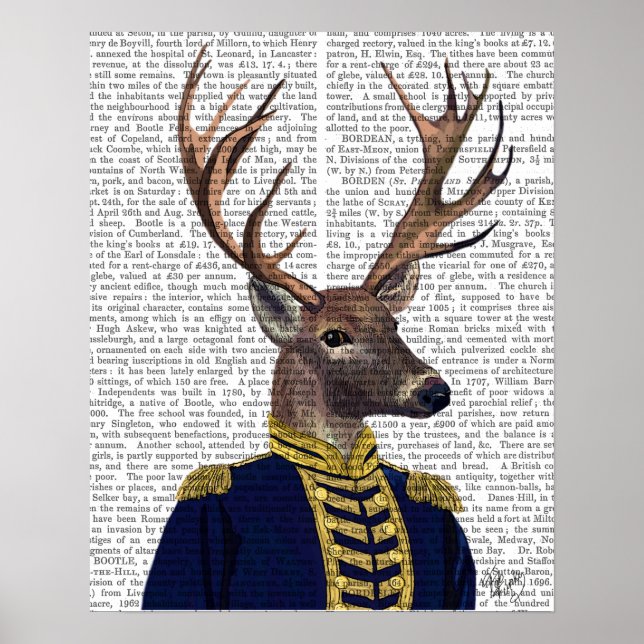 Poster Captain Deer (Frente)