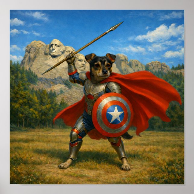 Poster "Captain Louie" (Frente)