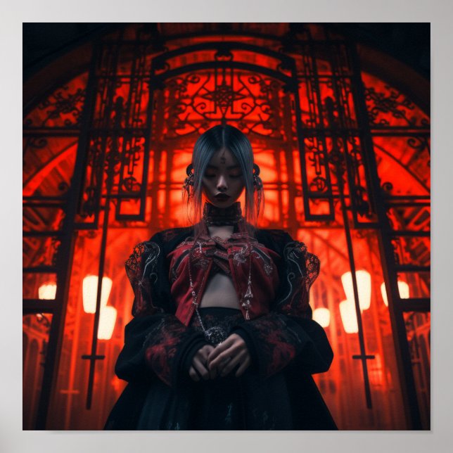 Poster Captivando Garota Japonesa (Frente)