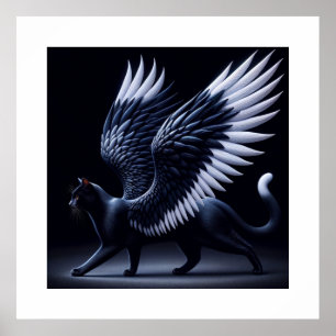 Poster Captura Cinematográfica de Gato Preto