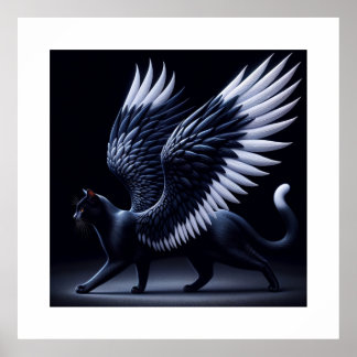 Poster Captura Cinematográfica de Gato Preto