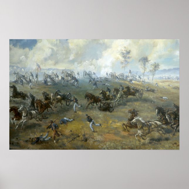 Poster Captura da bateria de Rickett - 1964 (Frente)