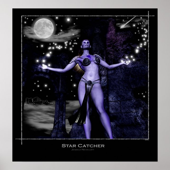 Pôster Captura de Estrelas (Frente)