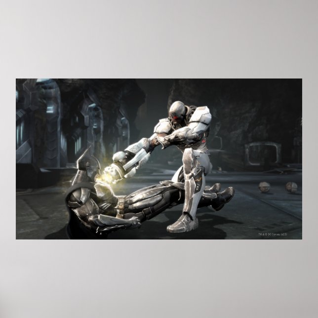 Pôster Captura de tela: Batman vs Cyborg (Frente)