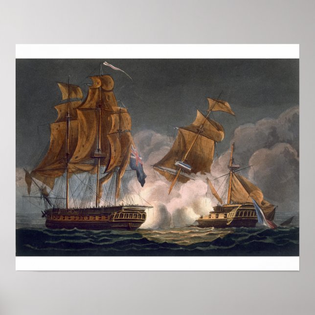 Pôster Captura do La Tribune, 8 de junho de 1796, gravada (Frente)