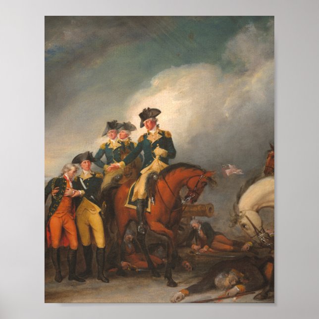 Poster Captura Dos Hessianos Em Trenton - John Trumbull (Frente)