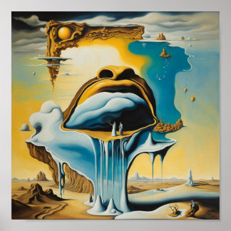 Poster Capturado com neve