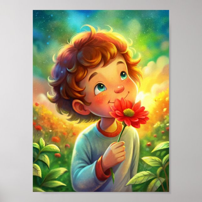 Poster "Capturando alegria" (Frente)