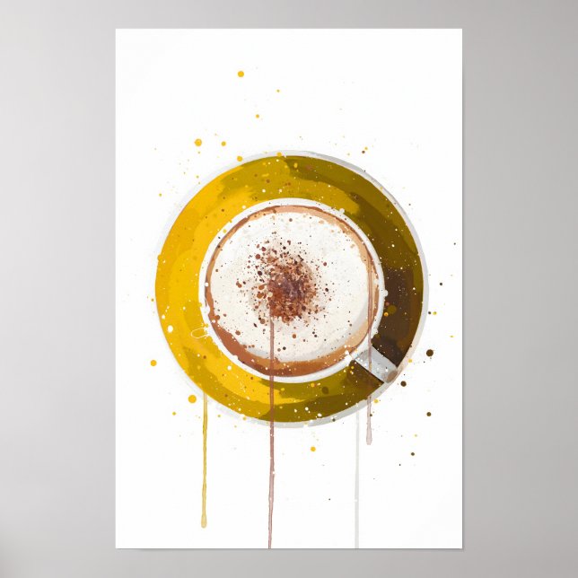 Poster Capuchino (Frente)