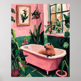 Poster capybara