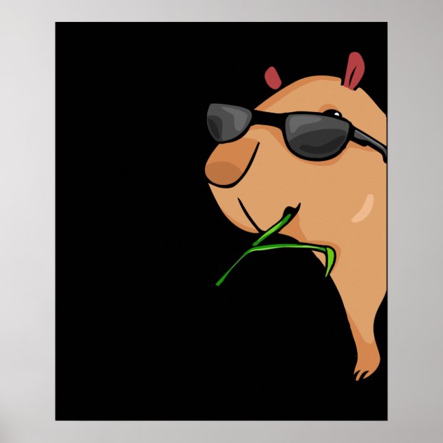 Poster Capybara Lover Women Capybara Gift Men Capybara (Frente)